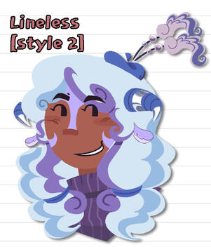 Lineless style 2 Lineless style 2