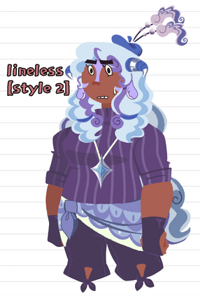 Lineless style 2 Lineless style 2