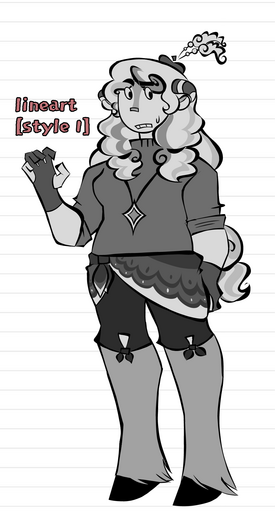 Lineart style 1
